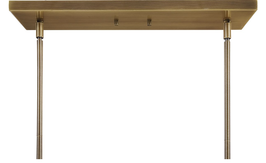 Brooklawn - 3 Light Linear Chandelier
