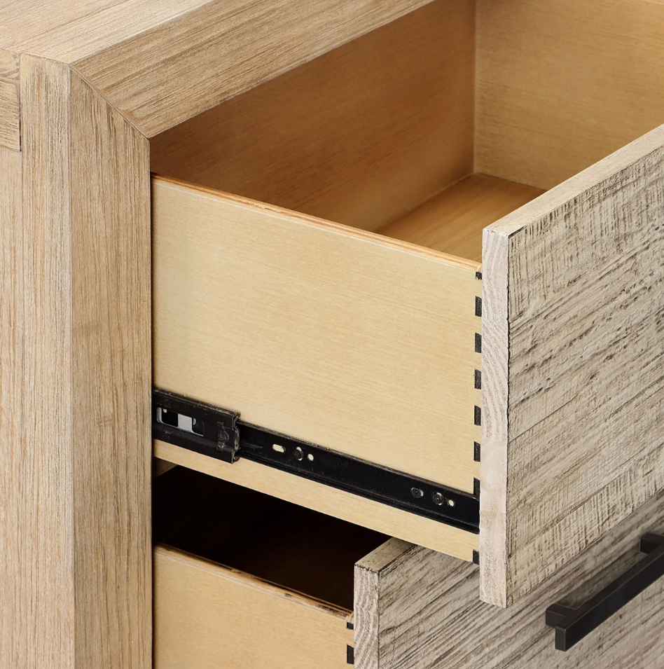 Cypress - Double Drawer Nightstand