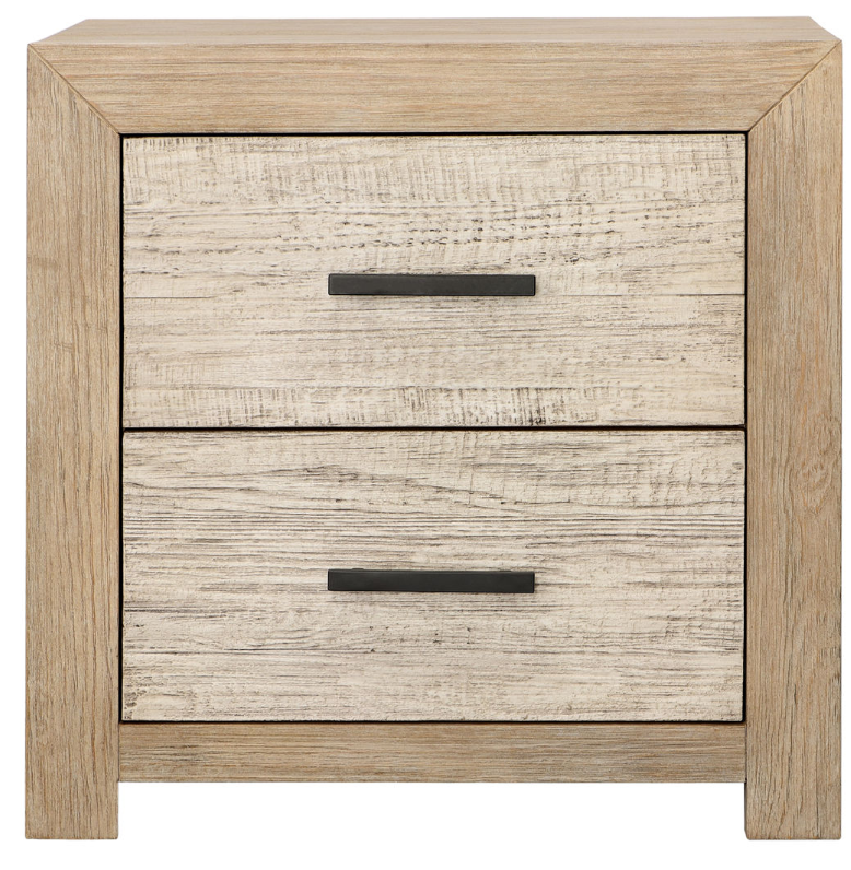 Cypress - Double Drawer Nightstand