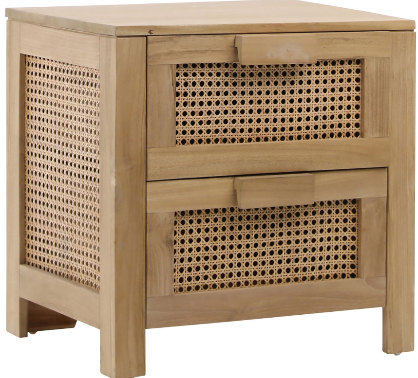 London House - Double Drawer Night Stand