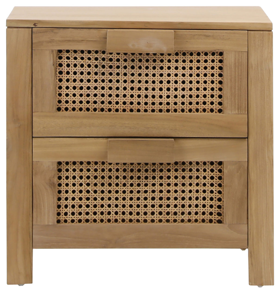 London House - Double Drawer Night Stand