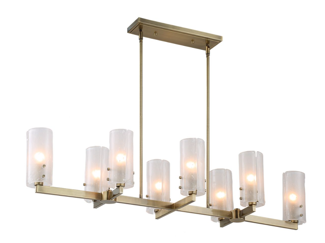 Mindy - 8 Light Linear Chandelier