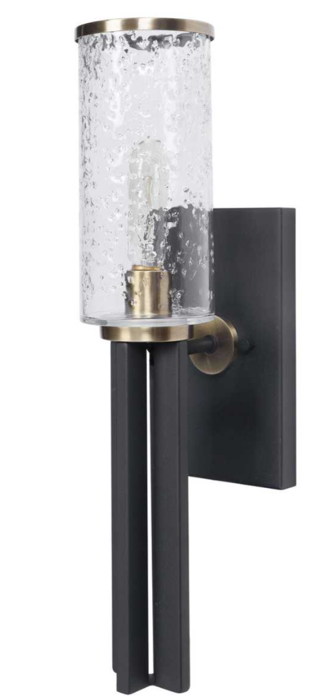 Obsidian -1 Light Sconce