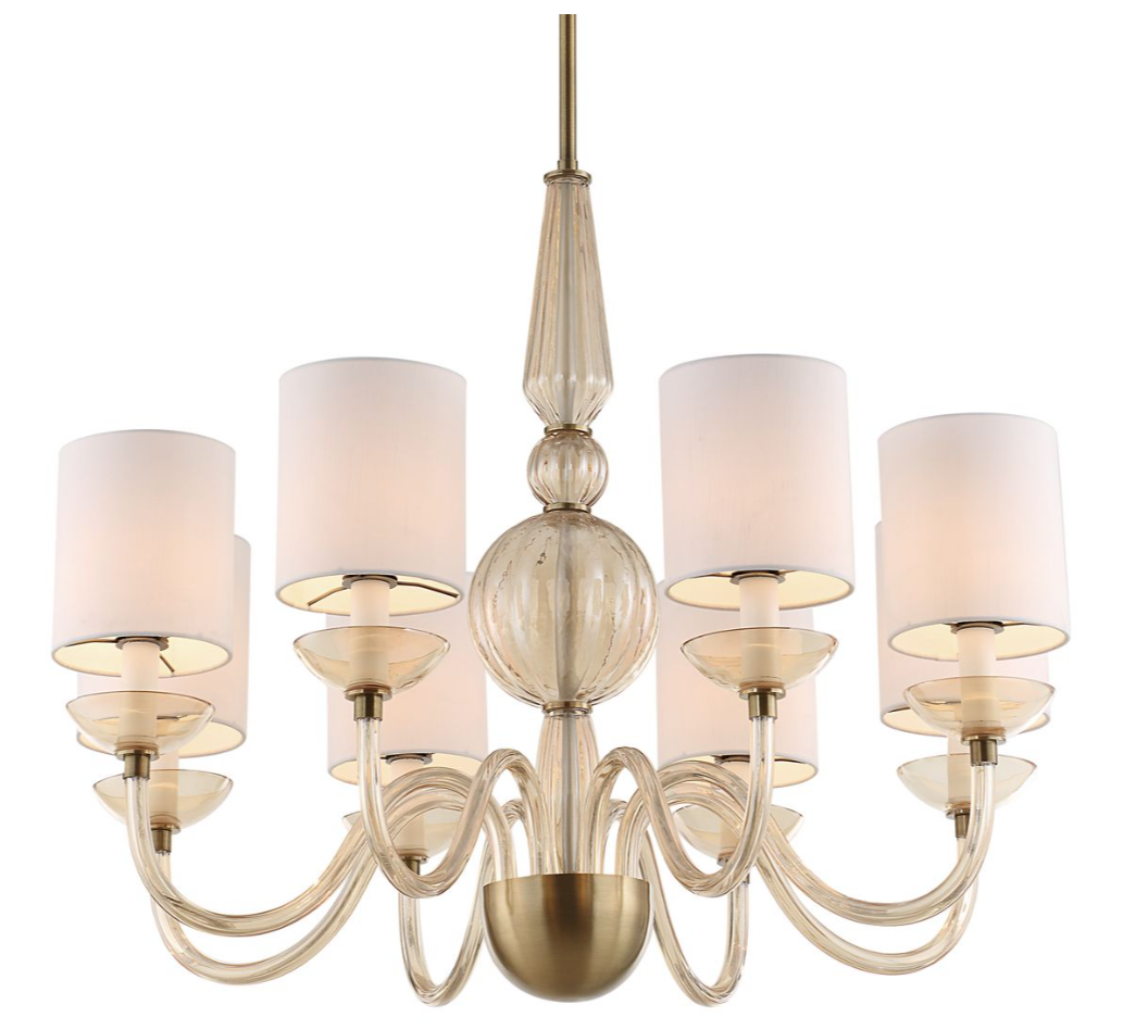 Rose - 8 Light Chandelier