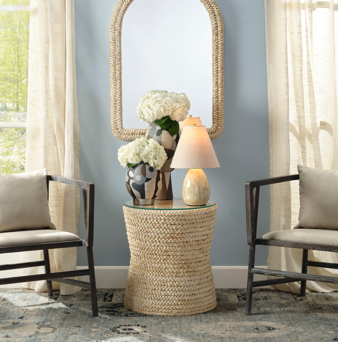 Tan Husk - Side Table