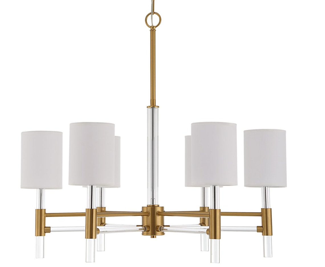 The Maverick -6 Light Chandelier
