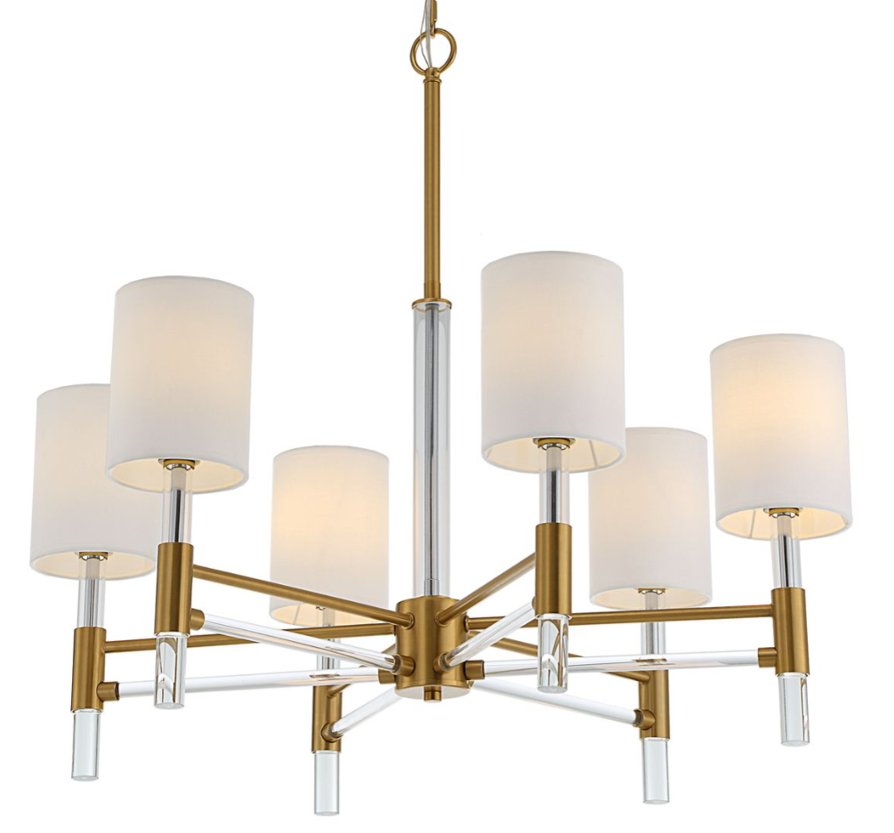 The Maverick -6 Light Chandelier