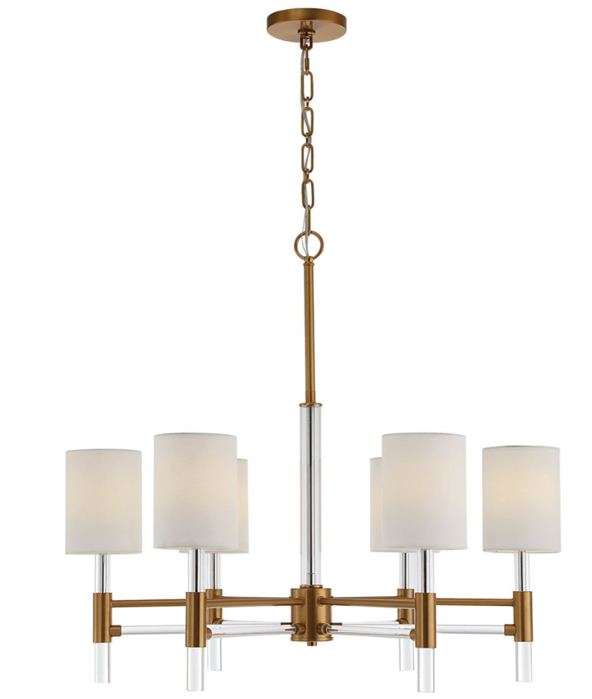 The Maverick -6 Light Chandelier