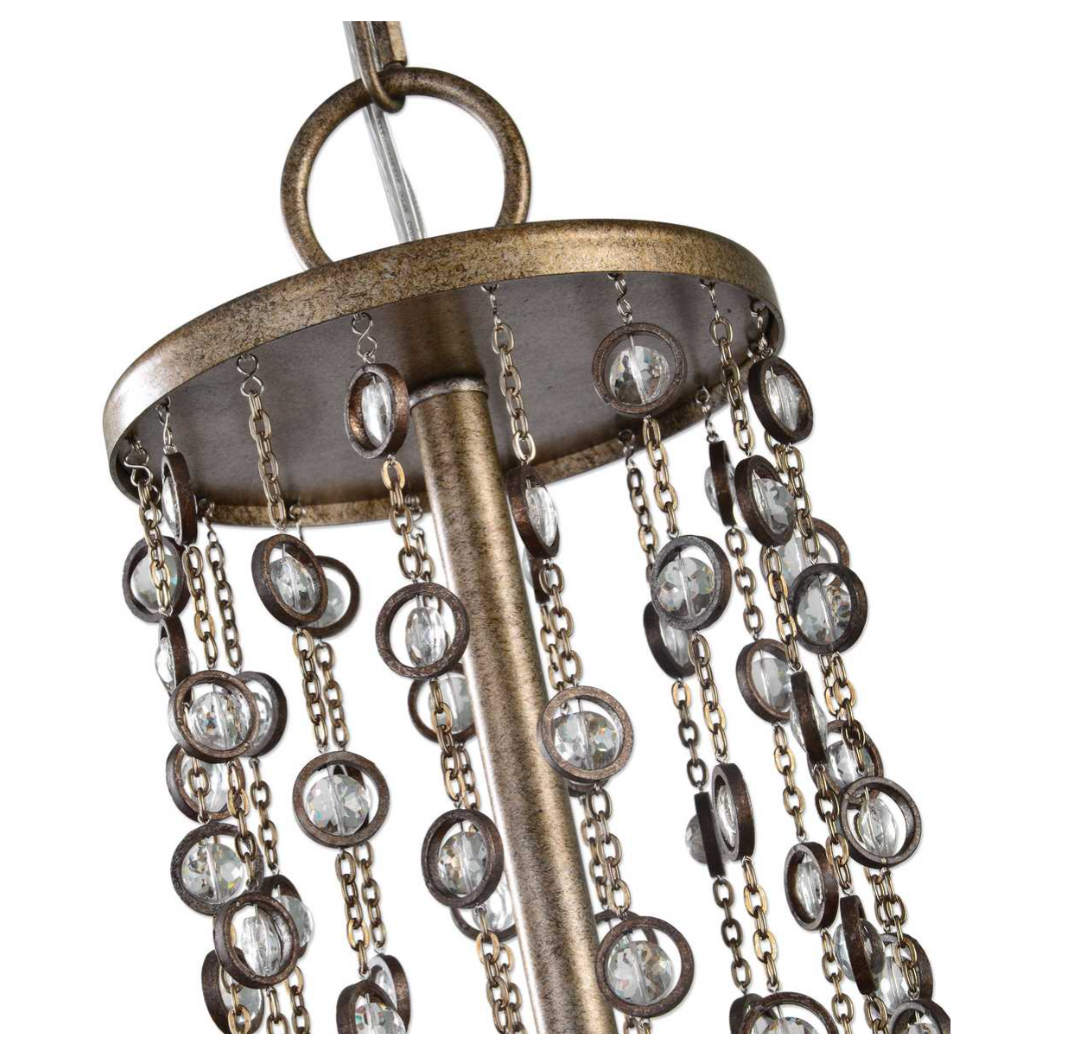 The Rainfall - 6 Light Chandelier