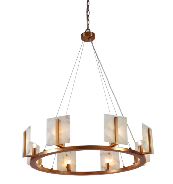 Wooden Halo - Chandelier